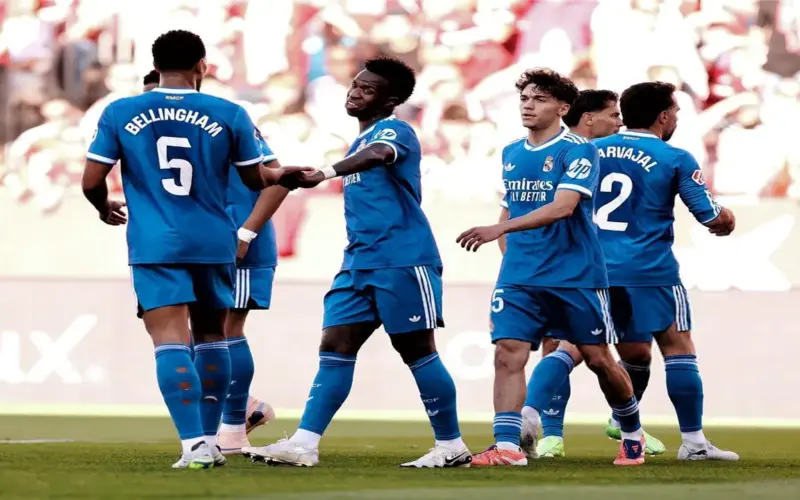فيديو | فينيسيوس جونيور يقود ريال مدريد لتخطي إشبيلية في الدوري الإسباني
